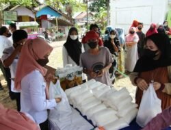 OP Migor Laris, 60 Menit Ludes Diserbu Warga Kayu Abang HSS