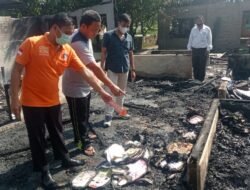 Niat Memerangi Dengan Bakar Lilin, Rumah Aceng Ludes Di Lalap Si jago Merah