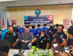 BNNP Sumsel Amankan Sabu 15 kg di Tol Palembang-Lampung