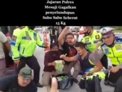 Bawak Sabu 15 kg, Tiga Pria Kurir Jaring Bandar Di Bekuk Jajaran Polres Mesuji