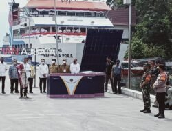 Kapoldasu Dampingi Presiden RI Resmikan Tujuh Pelabuhan Penyeberangan dan Empat KMP di Kawasan Danau Toba