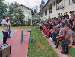 SATBINMAS POLRESTA BARELANG BERI PELATIHAN KEPADA SATPAM YANG ADA DI KOTA BATAM