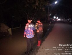 Banjir di Kota Barabai Rendam Ruas-ruas Jalan, Kawasan Pertokoan Masih Aman