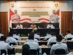 Polda Jatim Laksanakan Rakernis Bidang Hukum