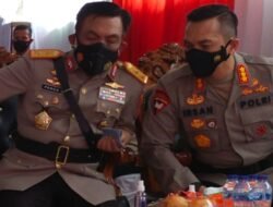 Dampingi Kapolda Sumut dan Pangdam I BB, Kapolresta Deli Serdang Ikuti Zoom Meeting dengan Kapolri, pada gelaran Vaksinasi Serentak Nasional