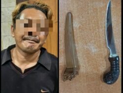 Macan Barbar Kembali Beraksi, Dan Amankan Pemilikan Senjata Tajam Tanpa Izin Yang Sah