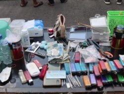 Ops Antik Toba 2022, Tim Gabungan Polres Binjai Amankan 5 Pria Dan 1 Wanita