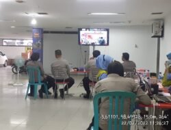 Secara Virtual Kapolres Binjai Beserta PJU Ikuti Vidcon