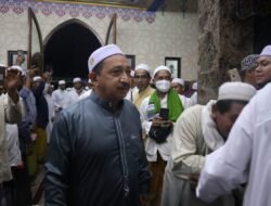 Wakil Bupati Banjar Bersama Warga Simpang Empat, Peringati Isra Mi’raj Dan Haul Abah Guru Sekumpul Ke 17