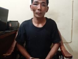 Polsek Binjai Timur Polres Binjai Amankan Seorang Pria Pencuri Kabel Listrik