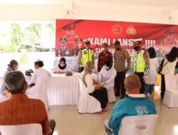 Polresta Deli Serdang Kembali Laksanakan Vaksinasi Massal