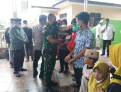 Sambut Isra’miraj Polres Binjai Laksanakan Gebyar Vaksinasi Dan Bantuan Sosial