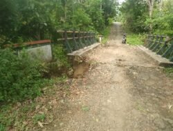 Jembatan Nyaris Putus, Ini Harapan Kepsek SLTA 06 Bengkulu Tengah