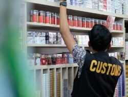 Bea Cukai Batam Berhasil Amankan 774.943 Batang Rokok Ilegal dalam 4 Bulan Terakhir