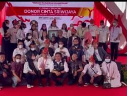 Kegiatan Donor Cinta Sriwijaya Raih Penghargaan Lembaga Prestasi Indonesia Dunia (LEPRID)