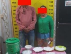 Polres Asahan Tangkap Dua Pasangan Sejoli Bandar Sabu