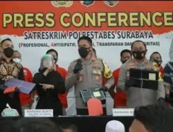 Polrestabes Surabaya Berhasil Menangkap Puluhan Pelaku Kriminal