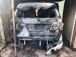 Mobil Milik Karyawan PT. Socfindo Dibakar OTK