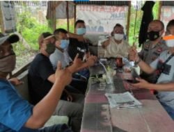 Jalin Silaturahmi Kasi Humas Polres Asahan Shering Bersama Awak Media