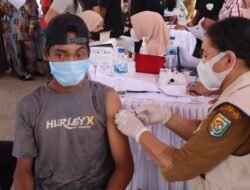 Capai Target 70 Persen , Polres Sergai Gelar Vaksinasi Berhadiah Minyak Goreng