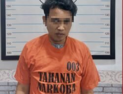Pemuda Desa Gambah Barabai Digelandang Petugas Polres HST, Diduga Terlibat Penggunaan Sabu