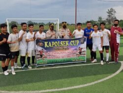 Kapolsek Seberang Ulu, Buka Turnamen Futsal Remaja Tangguh Cinta Damai Anti Tauran