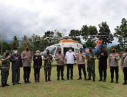 Kapolda Bersama Pangdam Serta Ketua MUI Sumut Tinjau Akselerasi Vaksin Serentak Di Madina