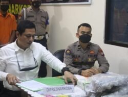 Pemusnahan Barang Bukti Narkotika Jenis Sabu Dan Ganja Oleh Ditresnarkoba Polda Kepri