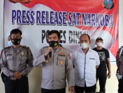 Unit Resnarkoba Polres Binjai Kembali Berhasil Mengungkap Kasus Peredaran Narkoba