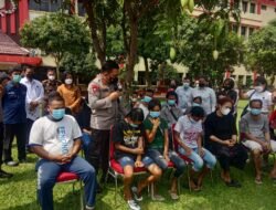 Polda Sumut Gelar Pres Rilis Kapal Tenggelam Di Perairan Malaysia