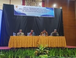 Asisten I buka Diklat Walinagari, Perangkat nagari dan BPRN se-kec Batipuh Selatan.