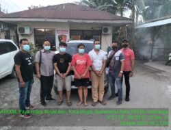 Nekat Mencuri Ketiga Pelaku Di Tangkap Polisi Tanpa Perlawanan