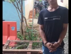 Nekat Mencuri, Seorang Pria Di Ciduk Polisi
