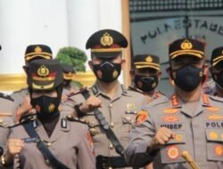 Kapolrestabes Surabaya Pimpin Langsung Sertijab 11 Jabatan Baru