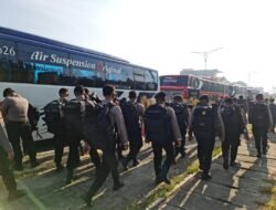 Ciptakan Rasa Aman Saat Pilkades, Polda Sumut Melaksanakan Pergeseran Pasukan