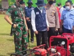 Antisipasi Karhutla Tahun 2022, Dandim 0402/OKI bersama Forkopimda OKI Gelar Apel Kesiapsiagaan