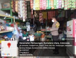 Bhabinkamtibmas Polres Sergai Monitoring Ketersedian Minyak Goreng Di Sejumlah Pasar