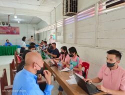 Waka Polres Nias Tinjau Kegiatan Vaksinasi Covid-19 di Kampus Universitas Nias