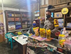 Sat Binmas Polres Toba Monitoring Stok dan Harga Minyak Goreng di Kab. Toba
