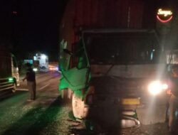 Honda Supra Ditabrak Truk Tronton, Satu Tewas dan 2 Luka-luka