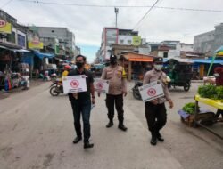 Pastikan Masyarakat Patuhi Prokes, Polsek Perbaungan Gencar Lakukan Ops Yustisi