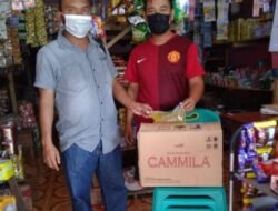 Polres Nias salurkan Bantuan Tunai untuk Pedagang Kaki Lima
