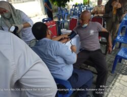 Capai Target, Polsek Medan Timur Kembali Gelar Vaksinasi