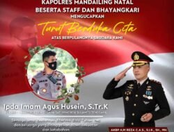 Kapolres Madina Turut Berduka, Innalillahi wainnailaihi Roziun