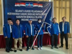 MusCab Demokrat BS Faizal Mardianto SH, Terpilih Kembali Menjadi Ketua DPC