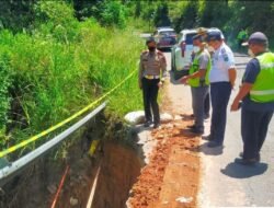 Persiapan Operasi Ketupat 2022, Ditlantas Polda Sumut Survey Jalan Rusak di Payabungan