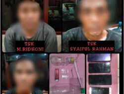 Tiga Budak Sabu-Sabu Diamankan Oleh Tim Macan Banjarbaru Barat