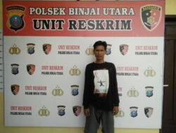 Dua Pria Pelaku Curat Di Ciduk Polsek Binjai Utara