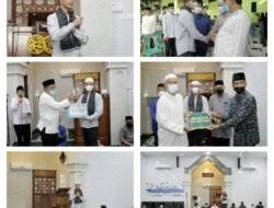 Amsakar Achmad Silaturahmi Dan Berbuka Puasa Bersama Masyarakat Di Mesjid Nurul Fajar