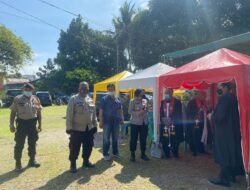 Ciptakan Rasa Aman, Kapolsek Tuntungan Pimpin Langsung Pengamanan Jumat Agung